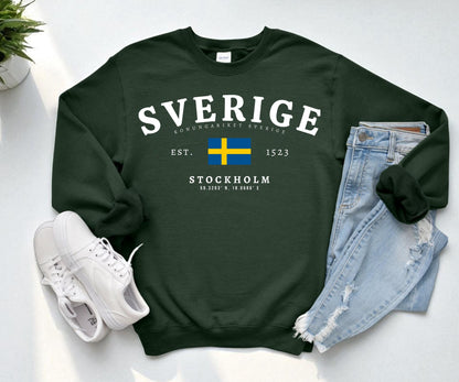 Sweden Crewneck Sweatshirt
