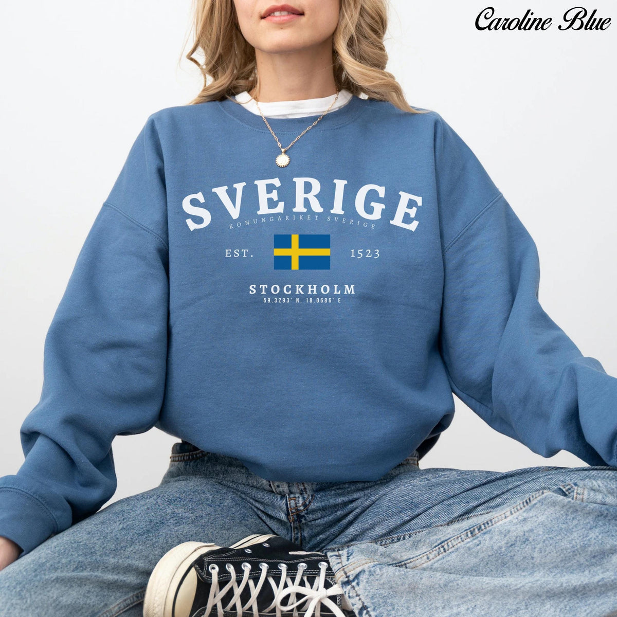 Sweden Crewneck Sweatshirt