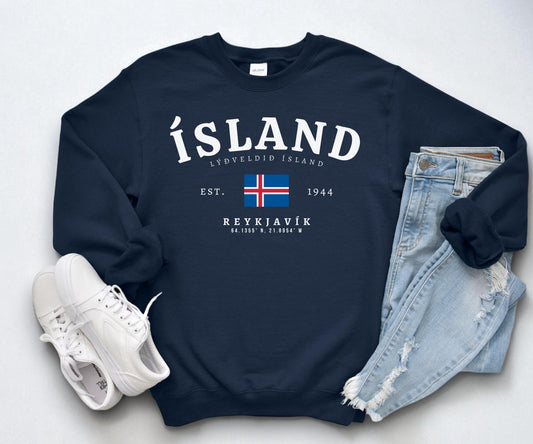 Iceland Crewneck Sweatshirt