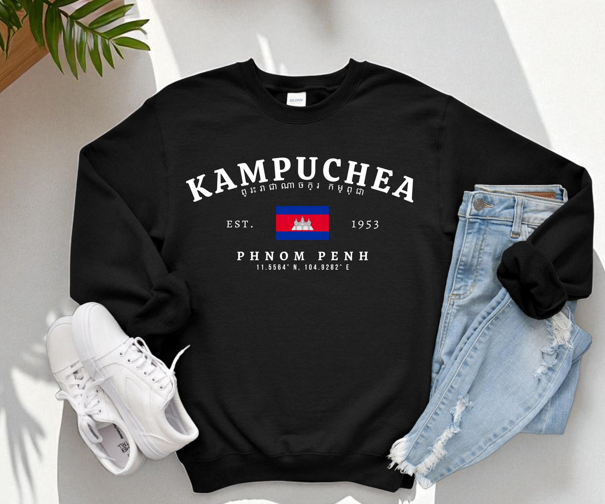 Cambodia Crewneck Sweatshirt