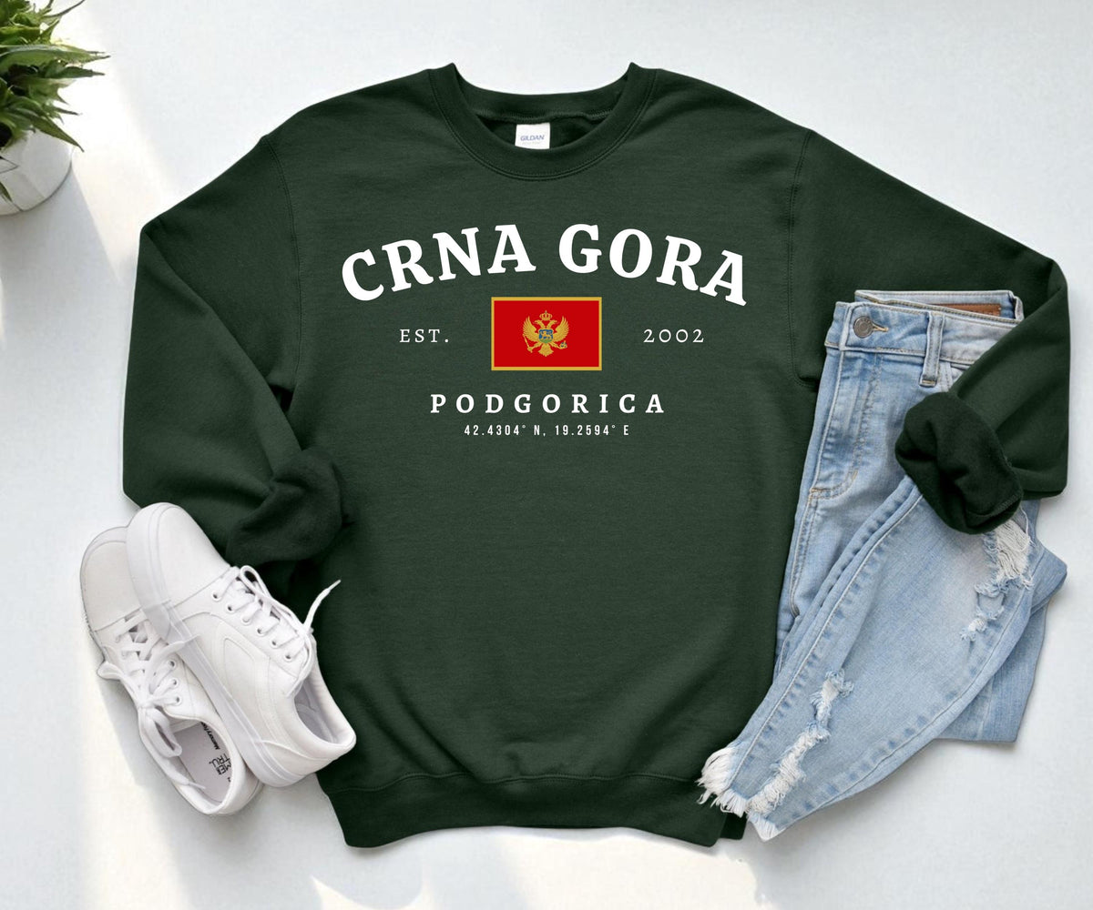 Montenegro Crewneck Sweatshirt