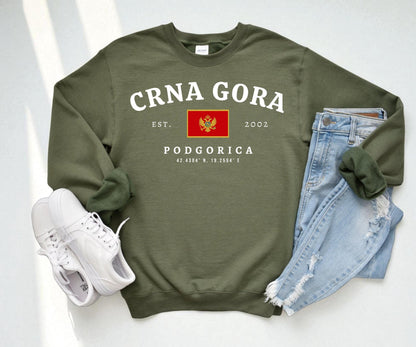 Montenegro Crewneck Sweatshirt