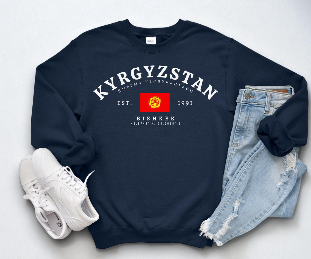 Kyrgyzstan Crewneck Sweatshirt
