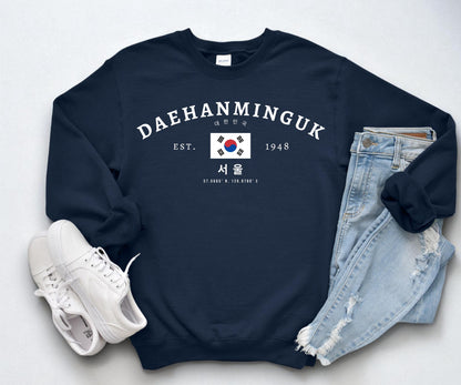 South Korea Crewneck Sweatshirt