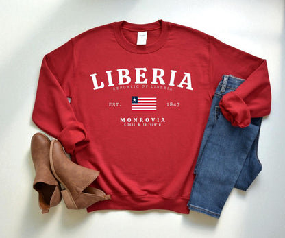 Liberia Crewneck Sweatshirt