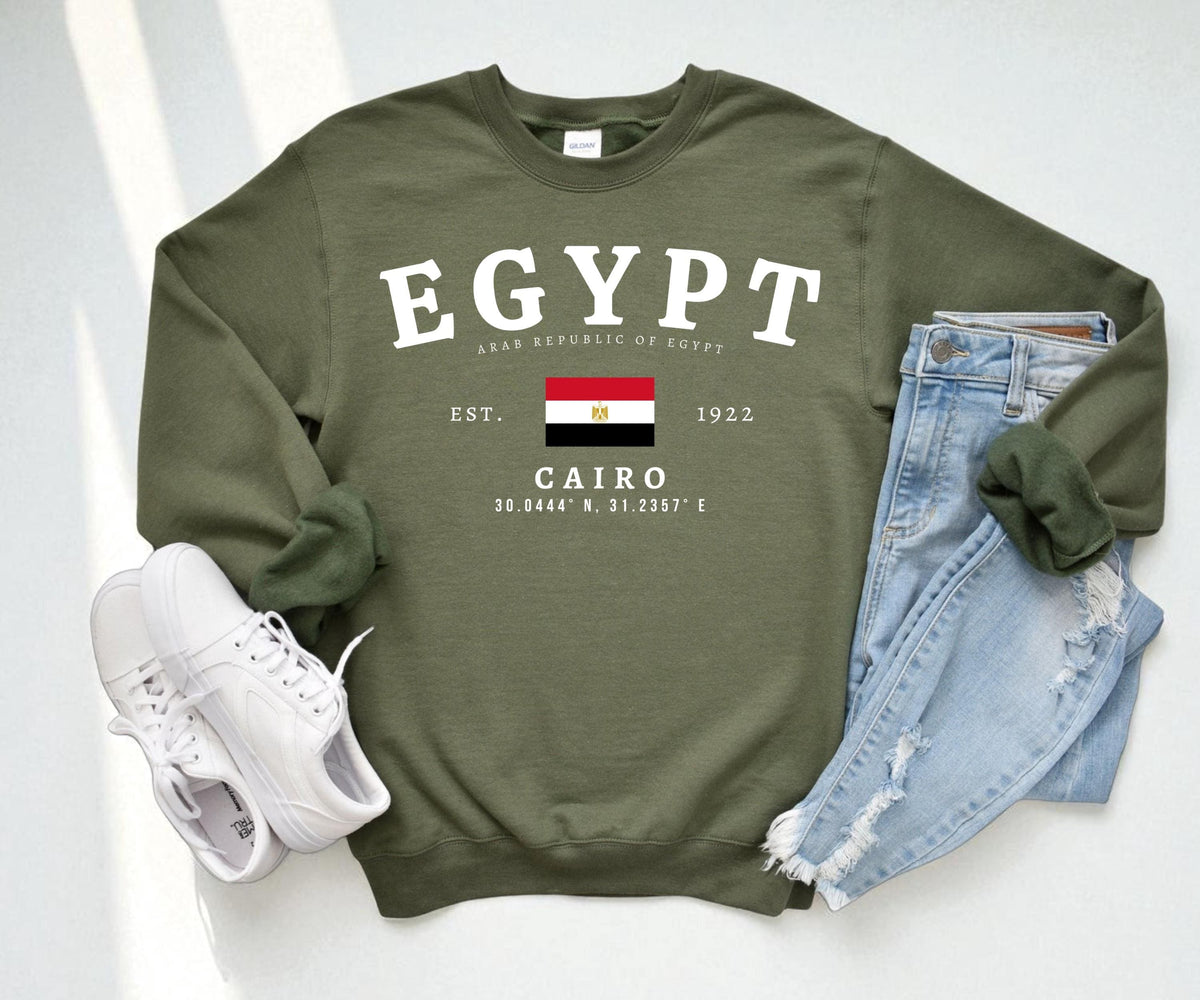 Egypt Crewneck Sweatshirt