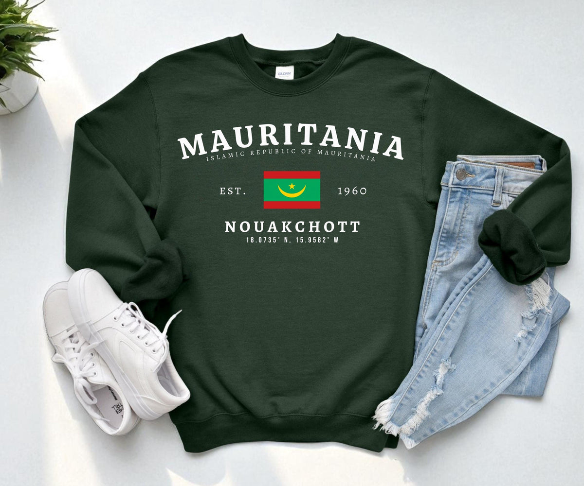 Mauritania Crewneck Sweatshirt