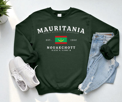Mauritania Crewneck Sweatshirt