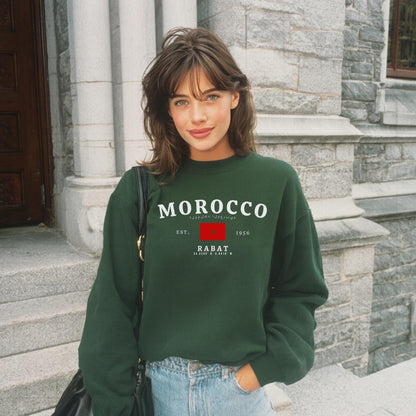 Morocco Crewneck Sweatshirt