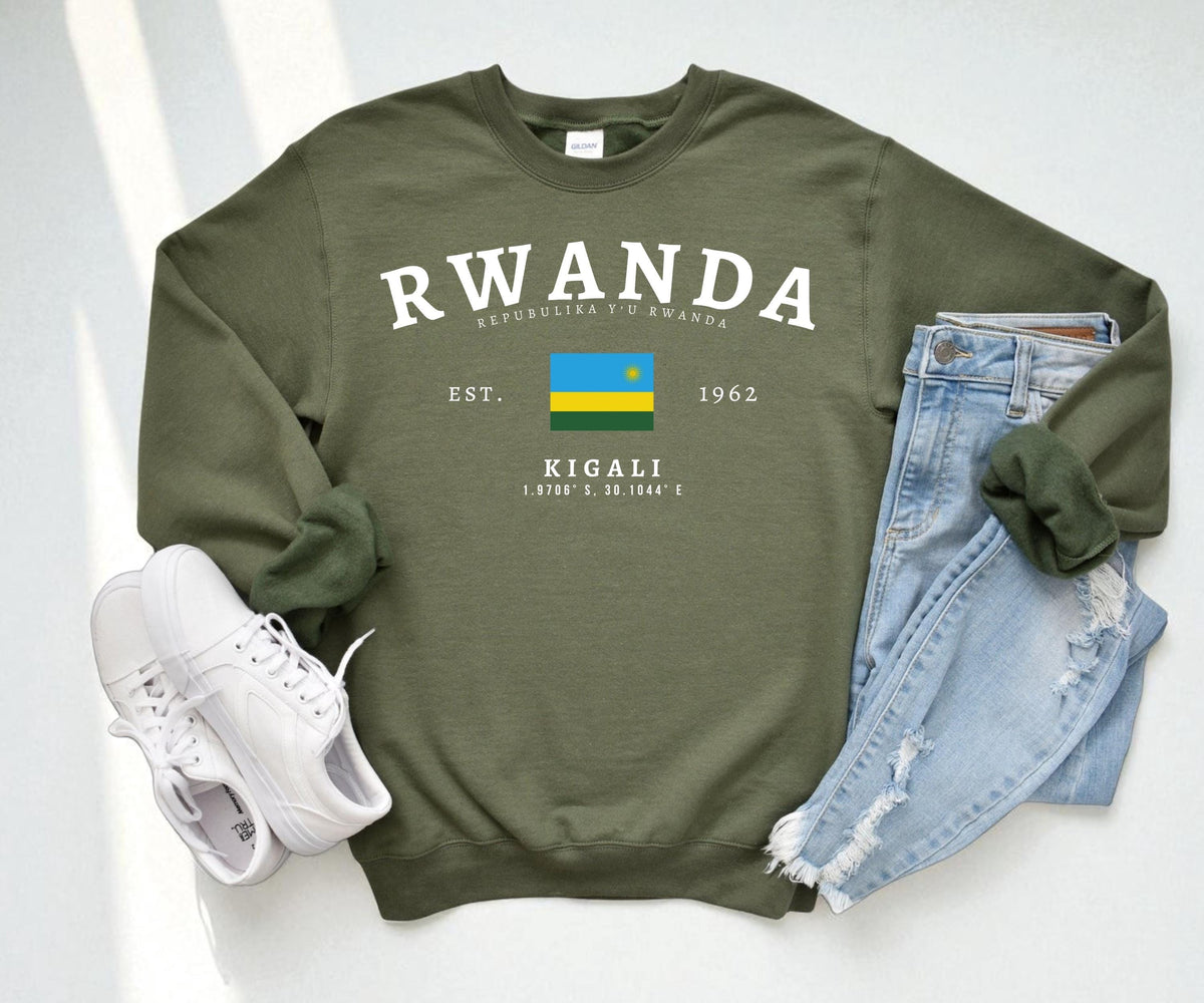 Rwanda Crewneck Sweatshirt