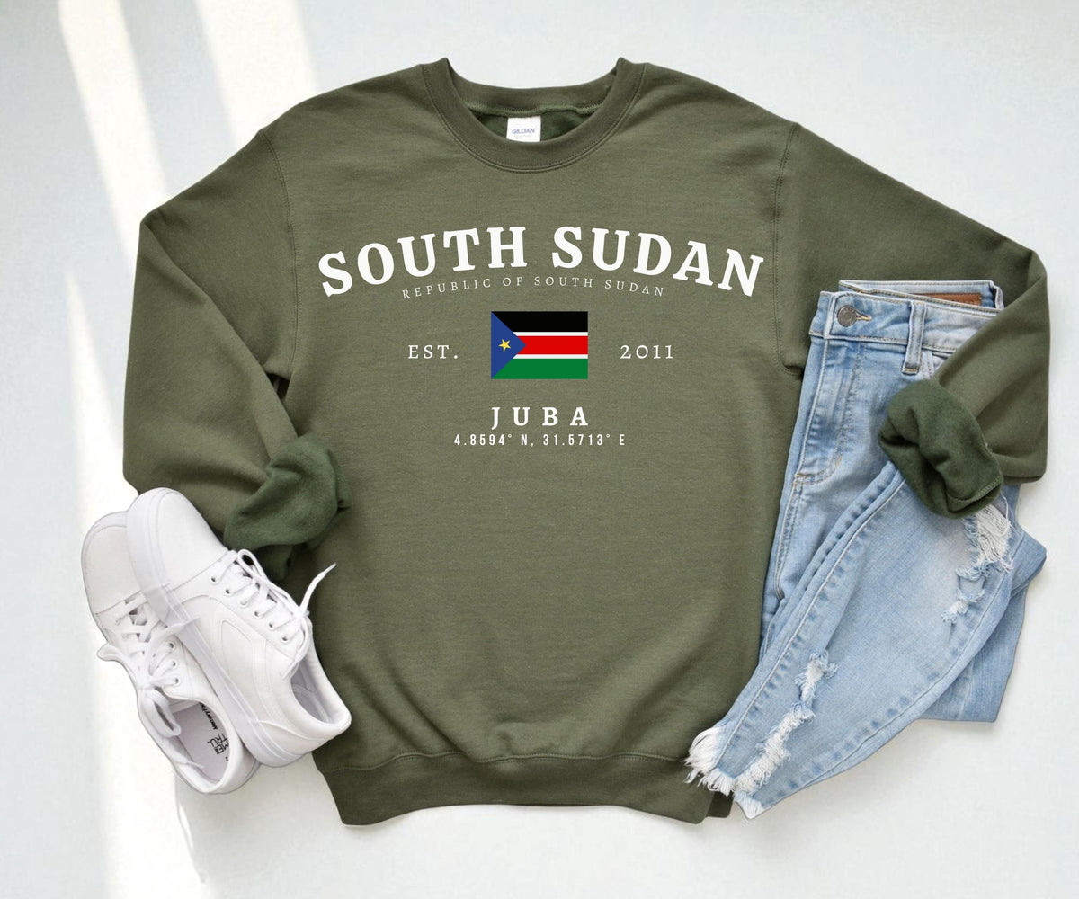 South Sudan Crewneck Sweatshirt