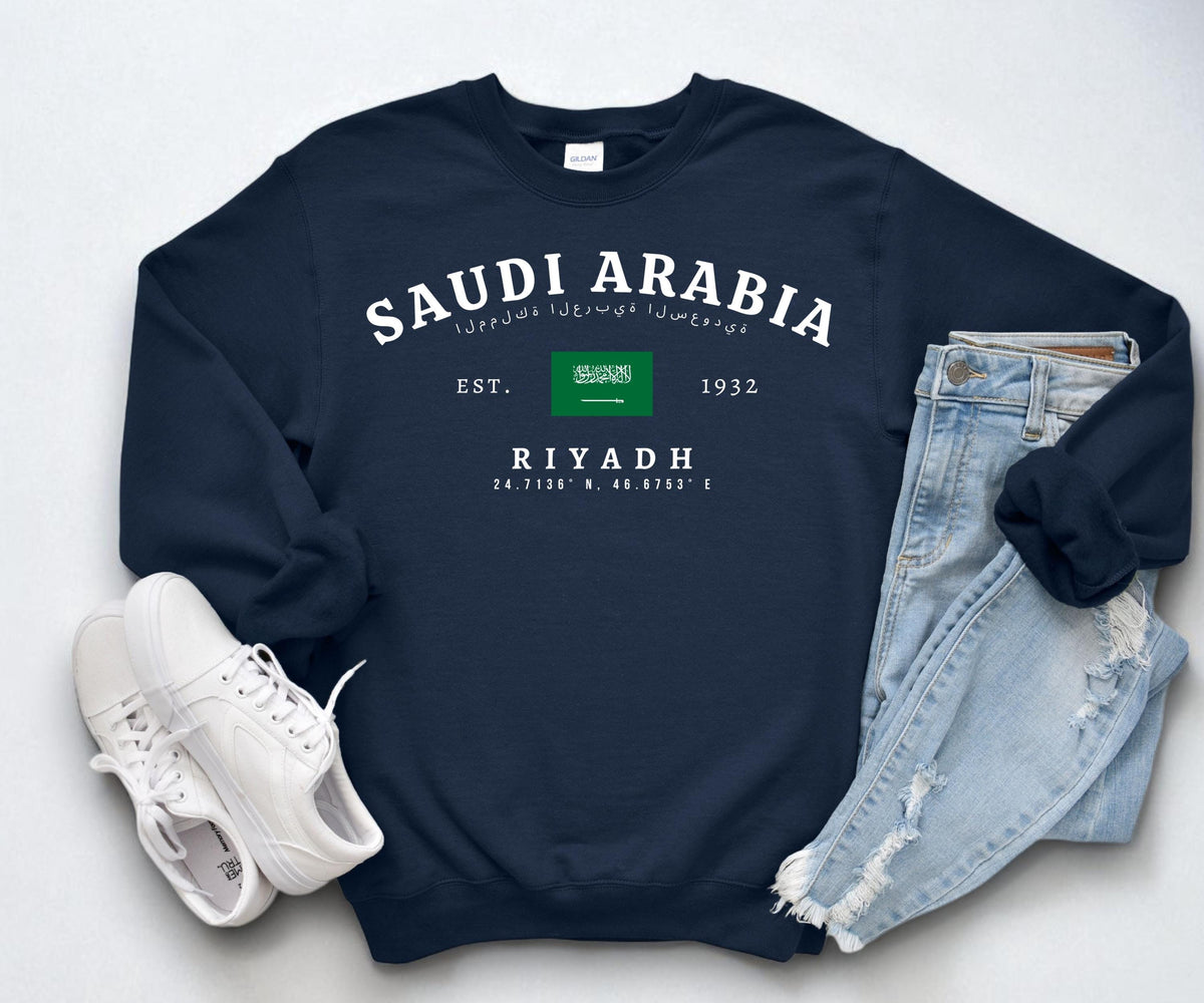 Saudi Arabia Crewneck Sweatshirt