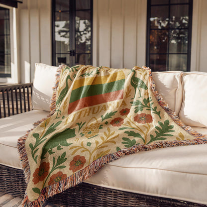 Lithuania Woven Blanket