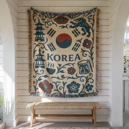 South Korea Woven Blanket