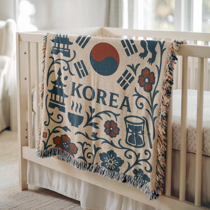 South Korea Woven Blanket