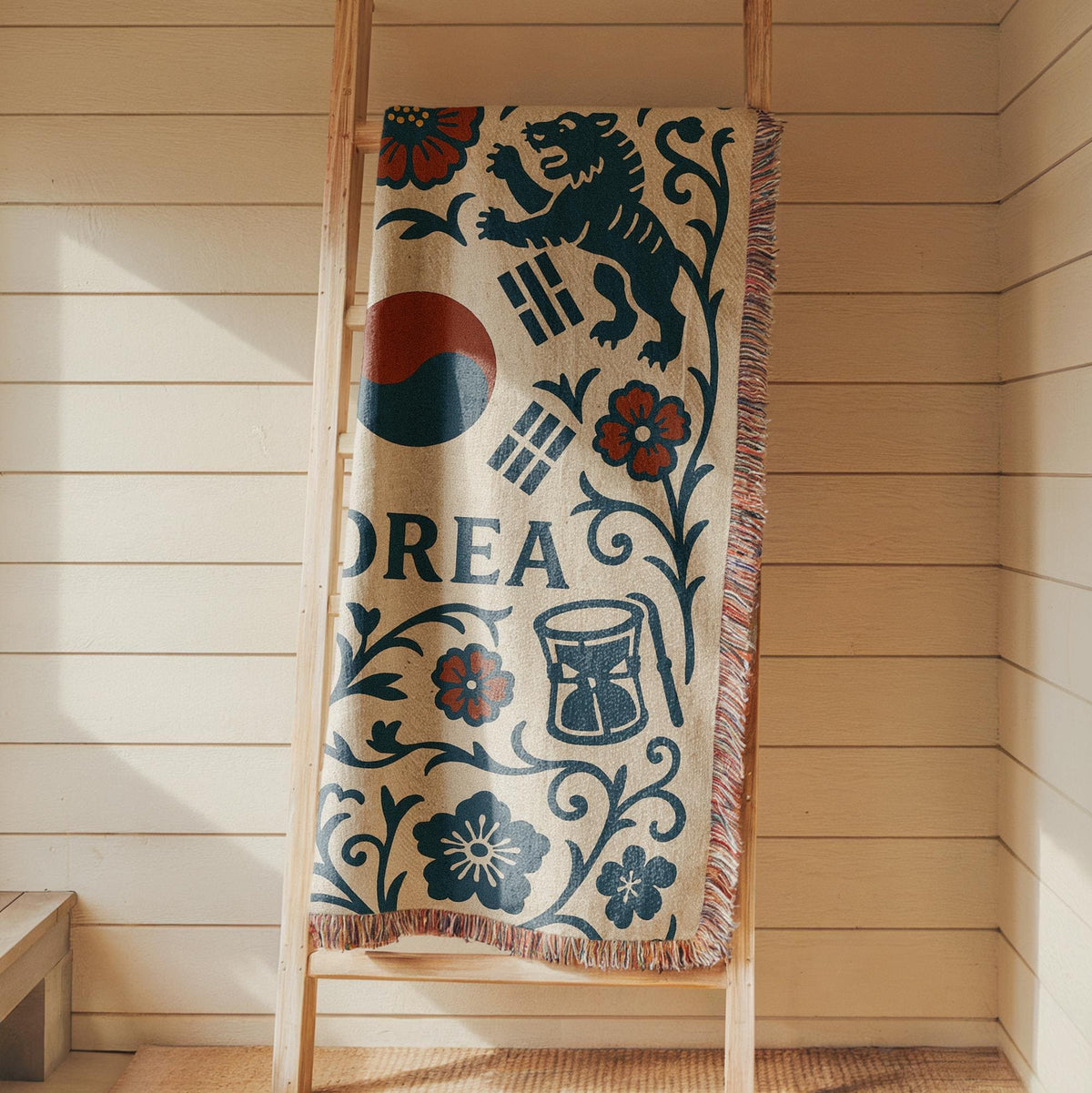 South Korea Woven Blanket