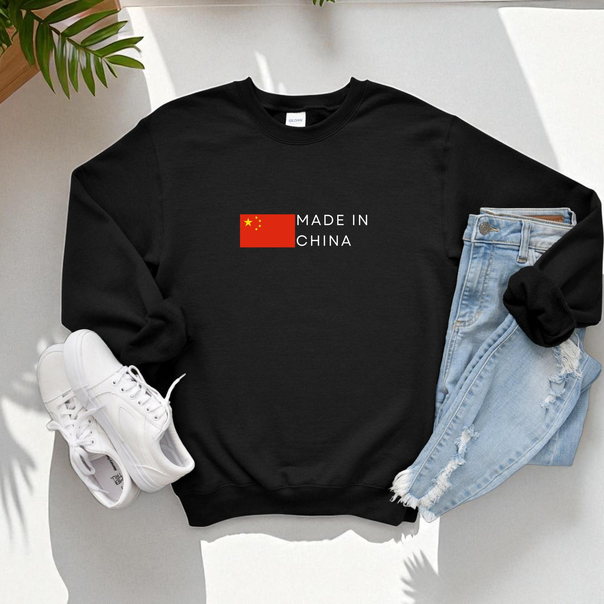 China Crewneck Sweatshirt