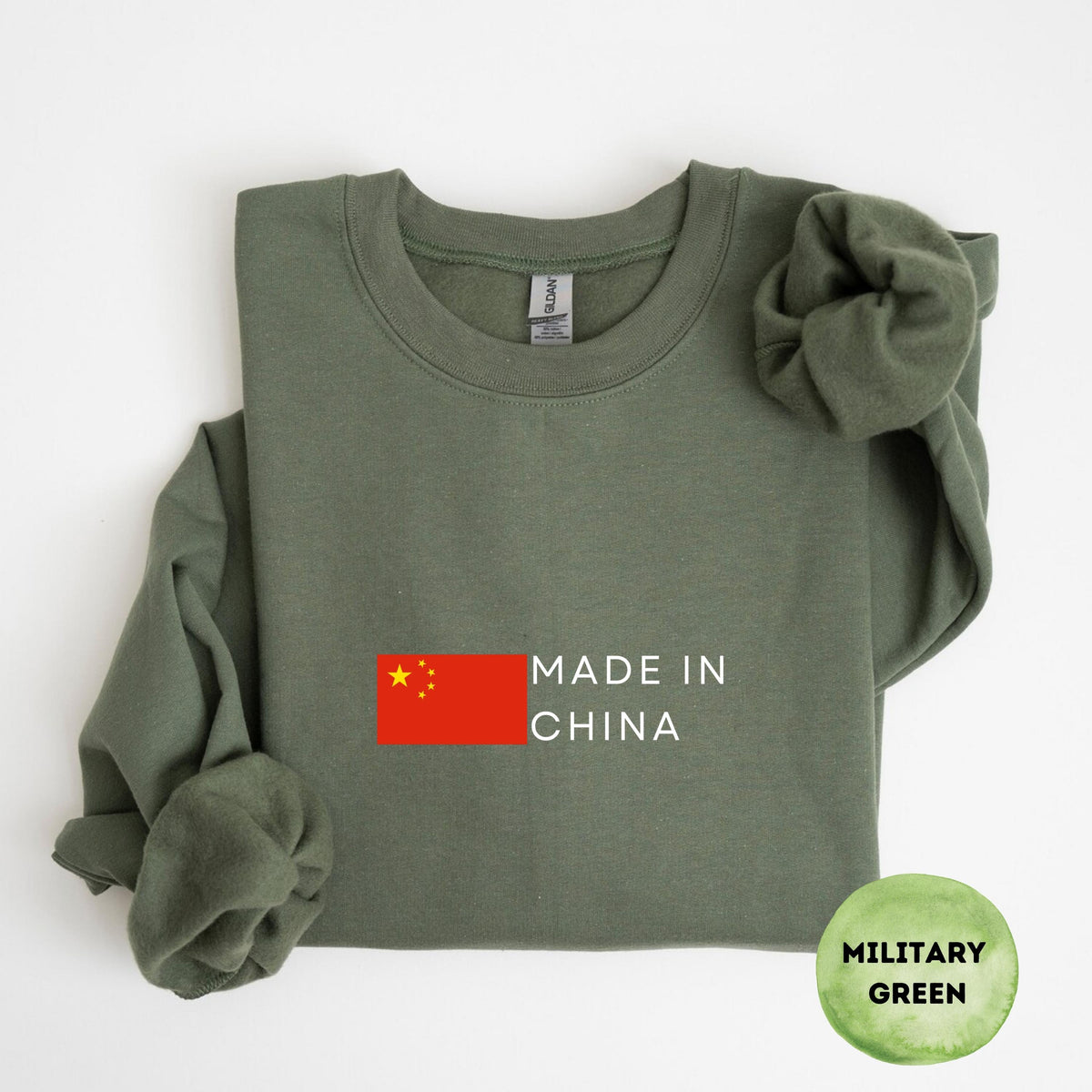 China Crewneck Sweatshirt