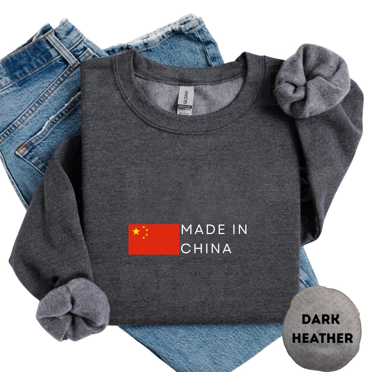 China Crewneck Sweatshirt