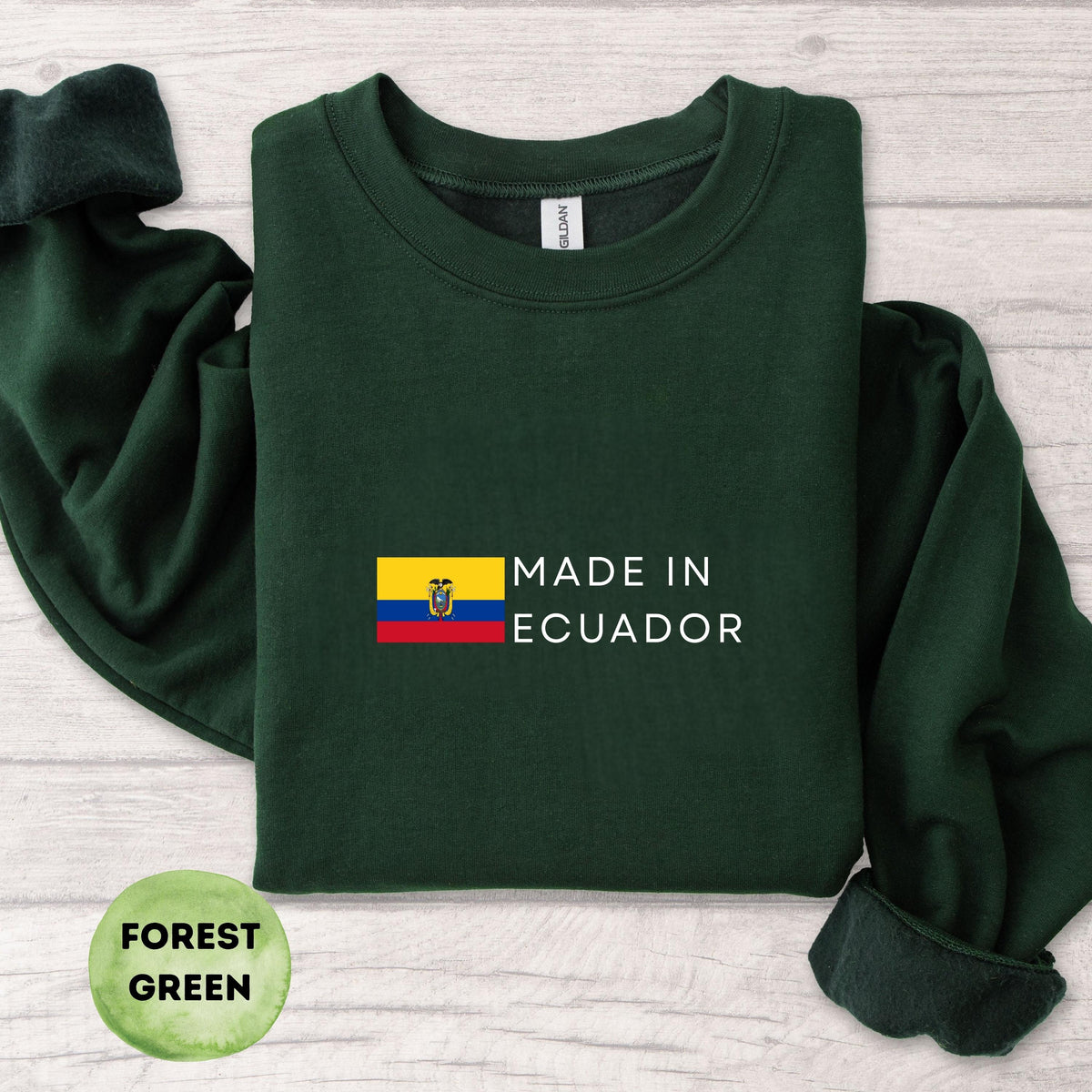 Ecuador Crewneck Sweatshirt