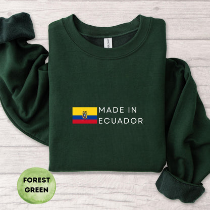 Ecuador Crewneck Sweatshirt