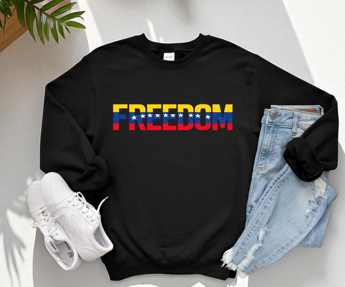 Free Venezuela Crewneck Sweatshirt