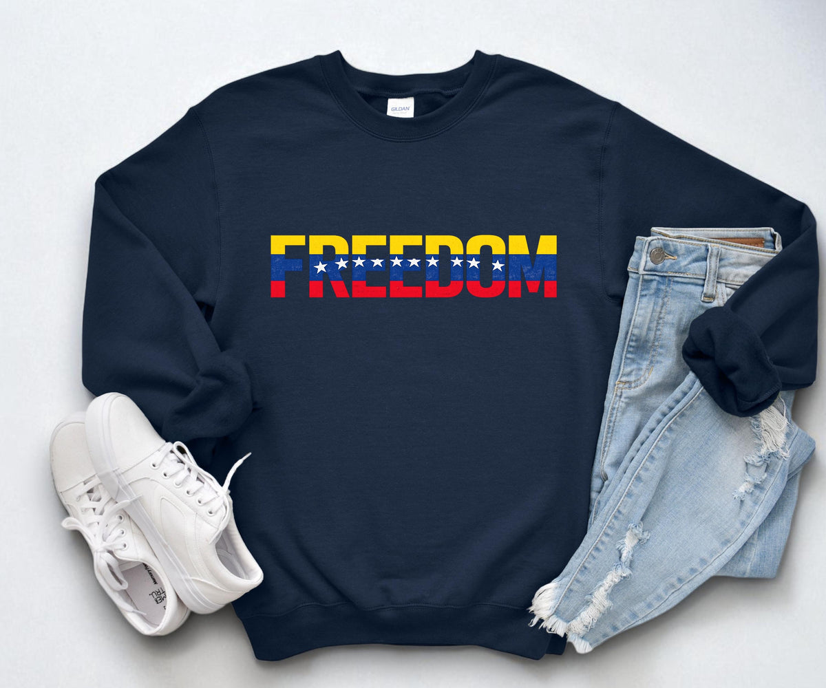 Free Venezuela Crewneck Sweatshirt