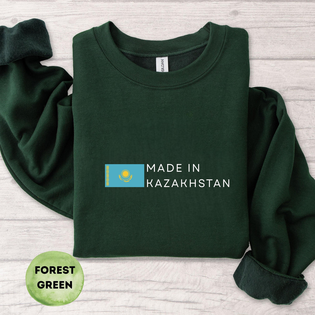 Kazakhstan Crewneck Sweatshirt