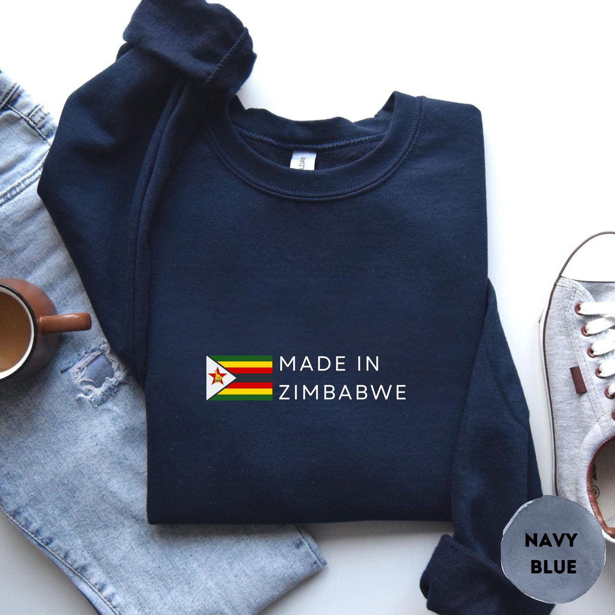 Zimbabwe Crewneck Sweatshirt