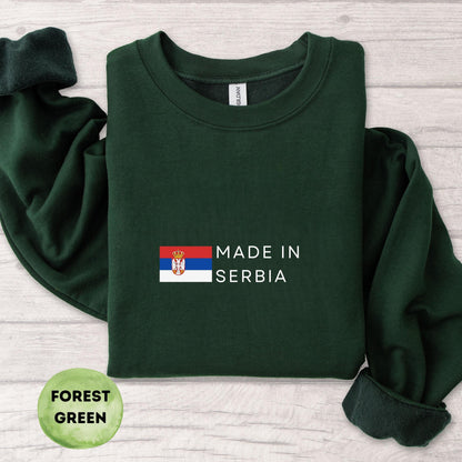 Serbia Crewneck Sweatshirt