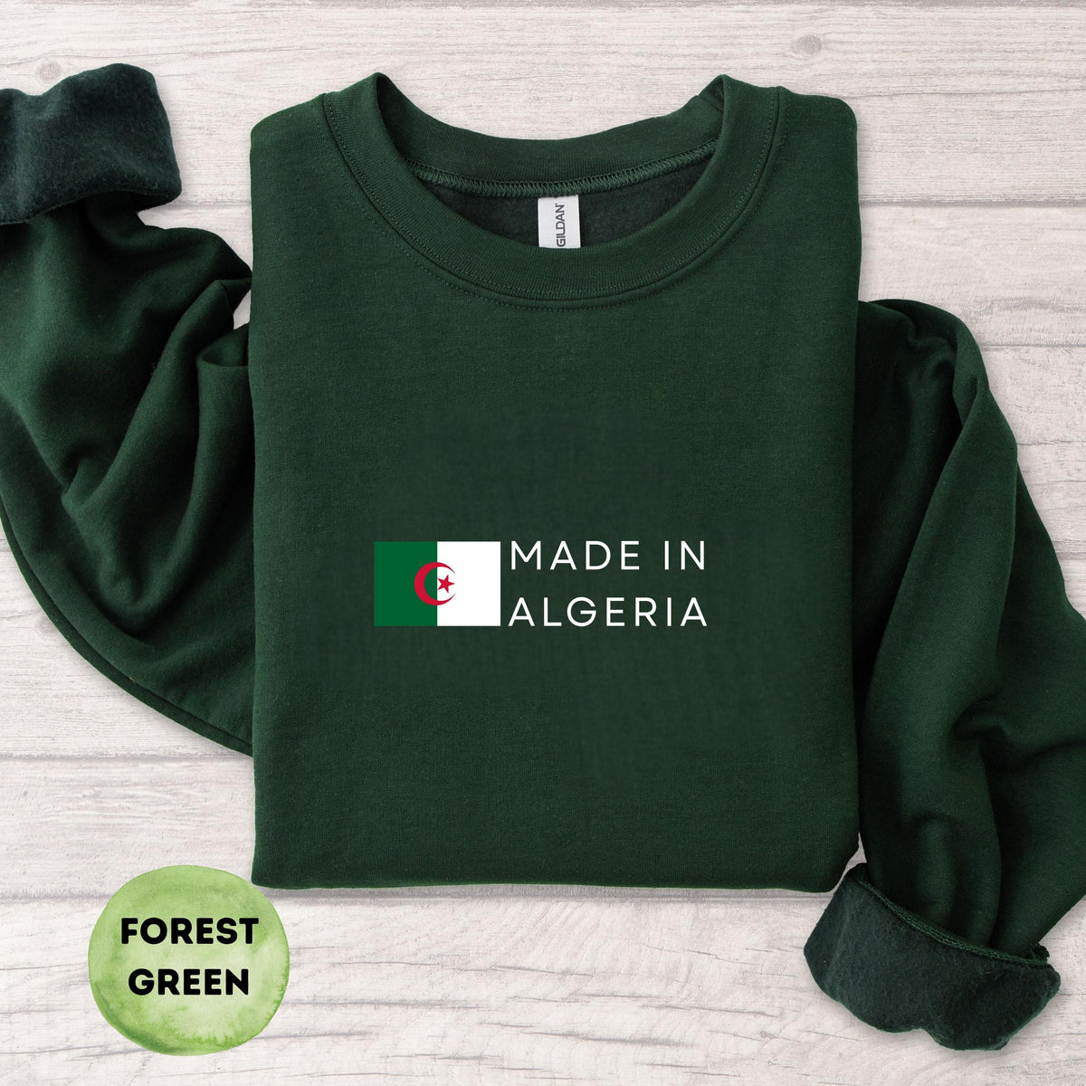 Algeria Crewneck Sweatshirt