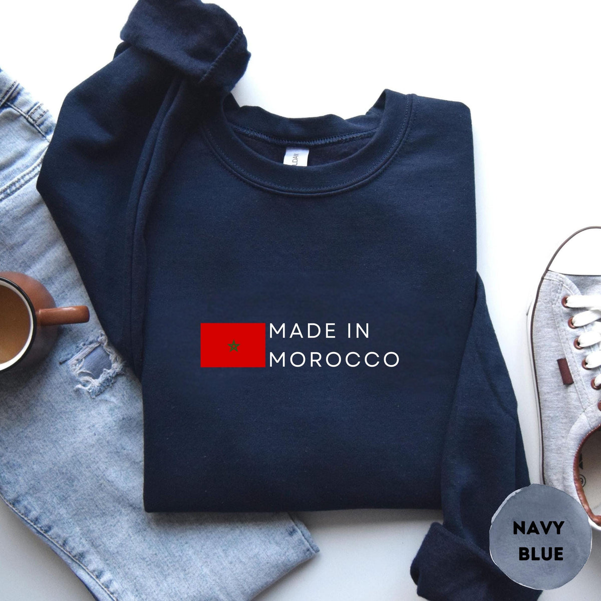 Morocco Crewneck Sweatshirt