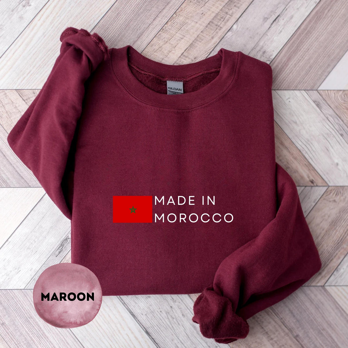 Morocco Crewneck Sweatshirt