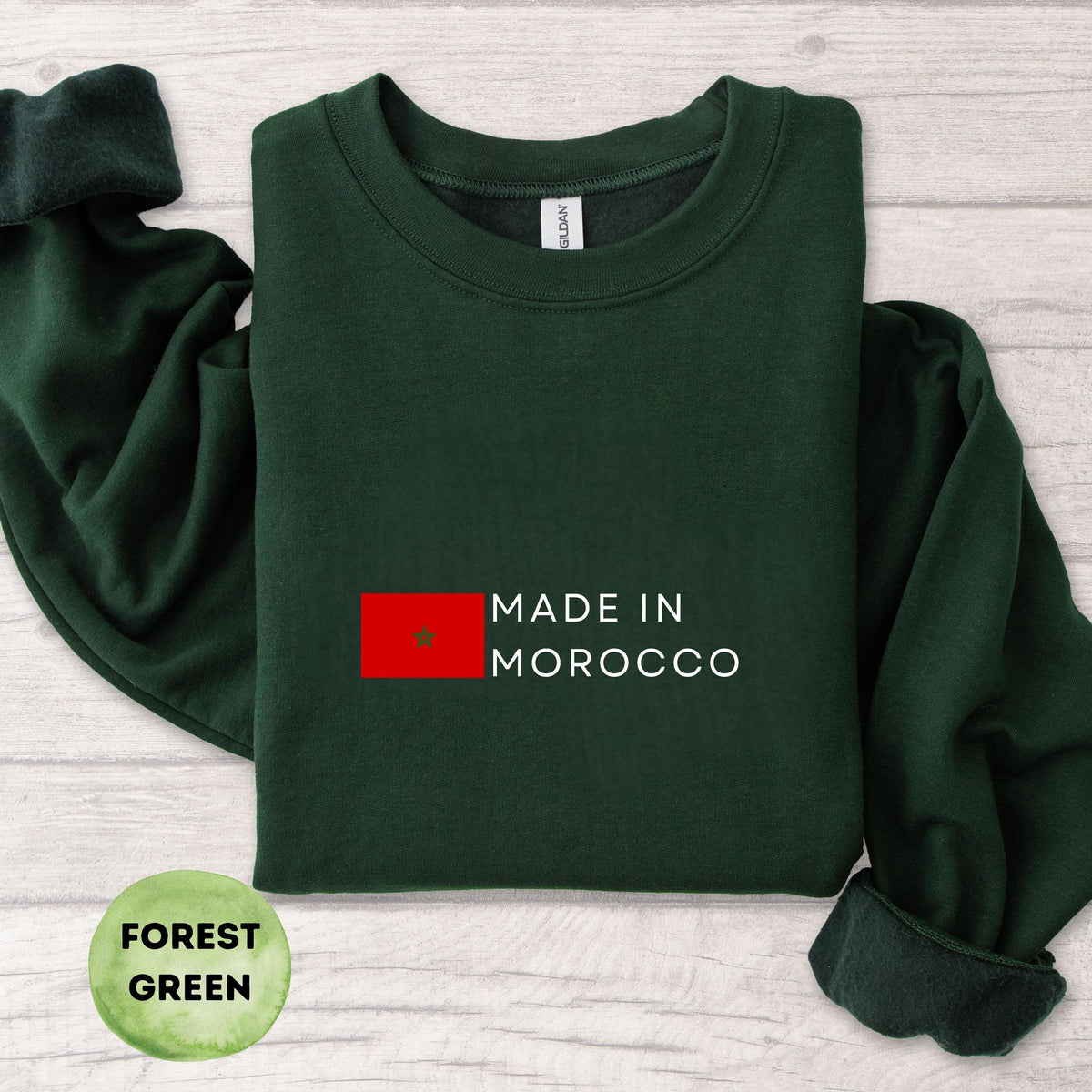 Morocco Crewneck Sweatshirt