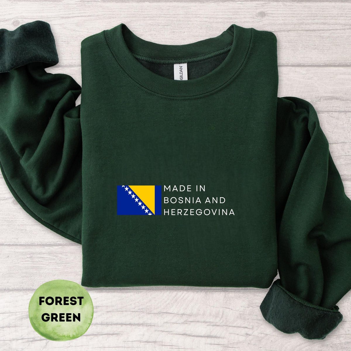 Bosnia Crewneck Sweatshirt