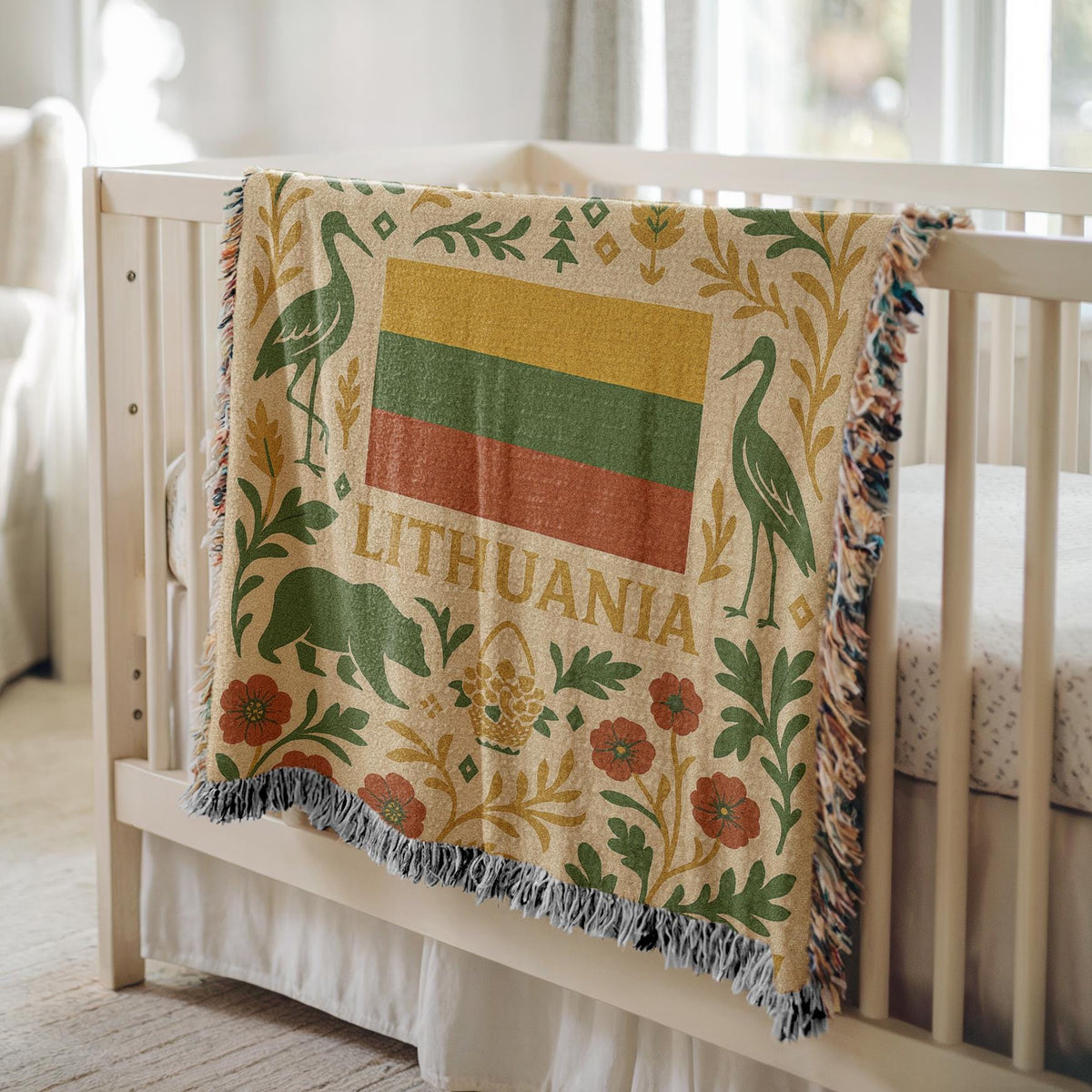Lithuania Woven Blanket
