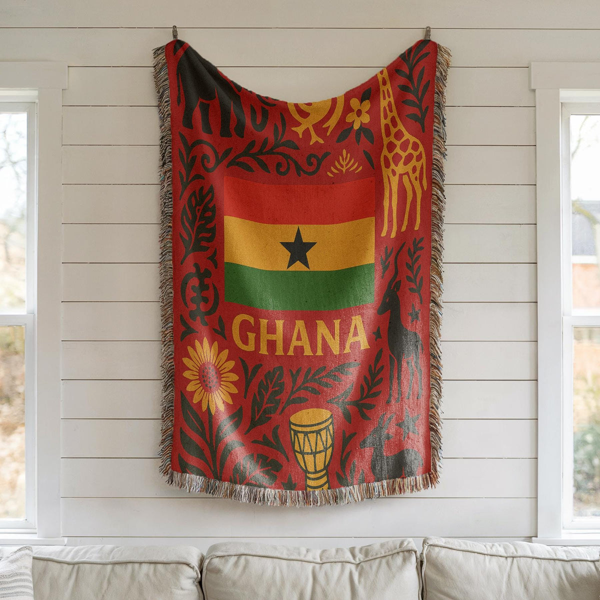 Ghana Woven Blanket