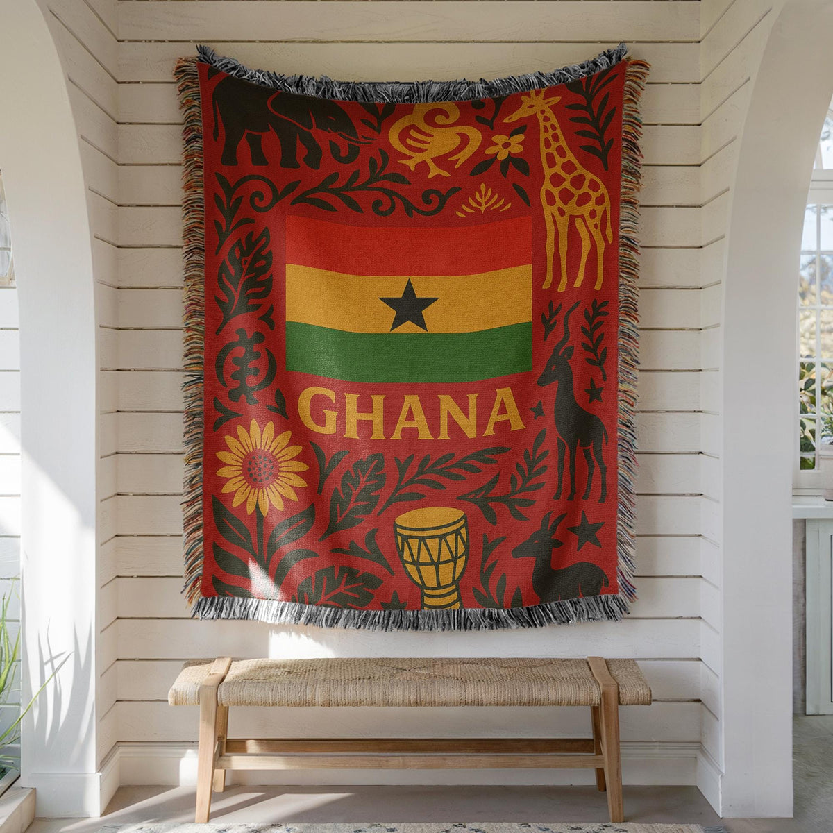Ghana Woven Blanket
