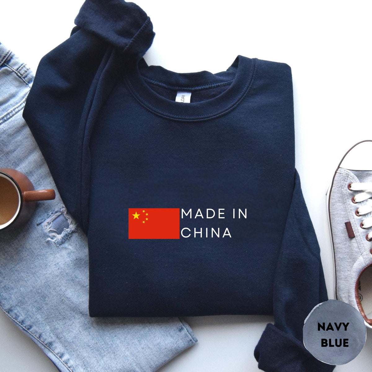 China Crewneck Sweatshirt
