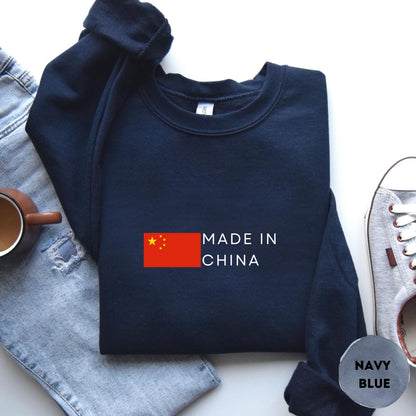 China Crewneck Sweatshirt