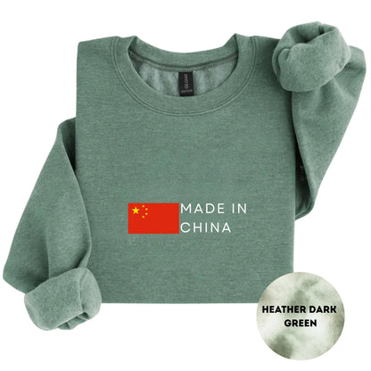 China Crewneck Sweatshirt
