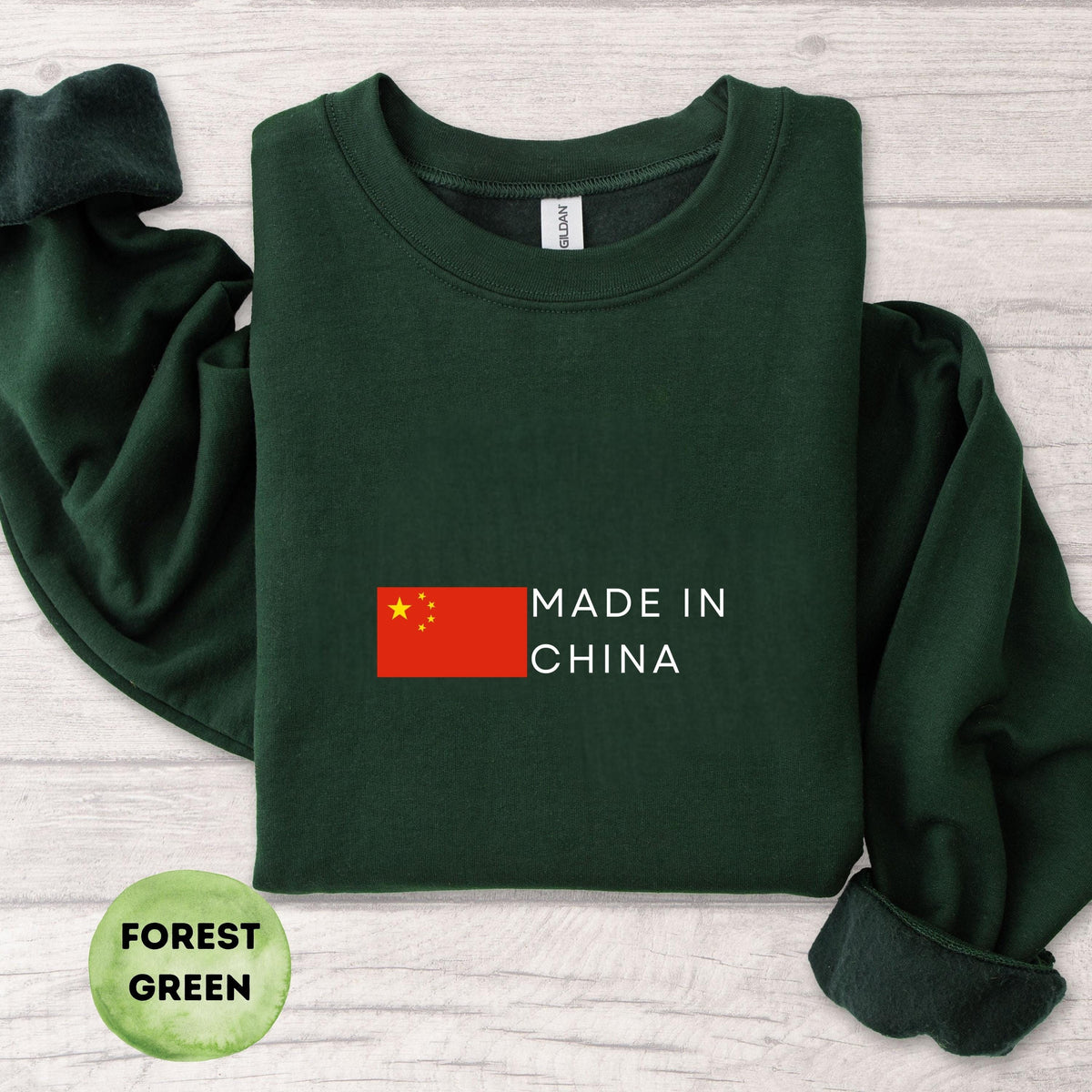 China Crewneck Sweatshirt
