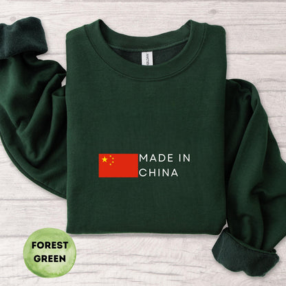 China Crewneck Sweatshirt