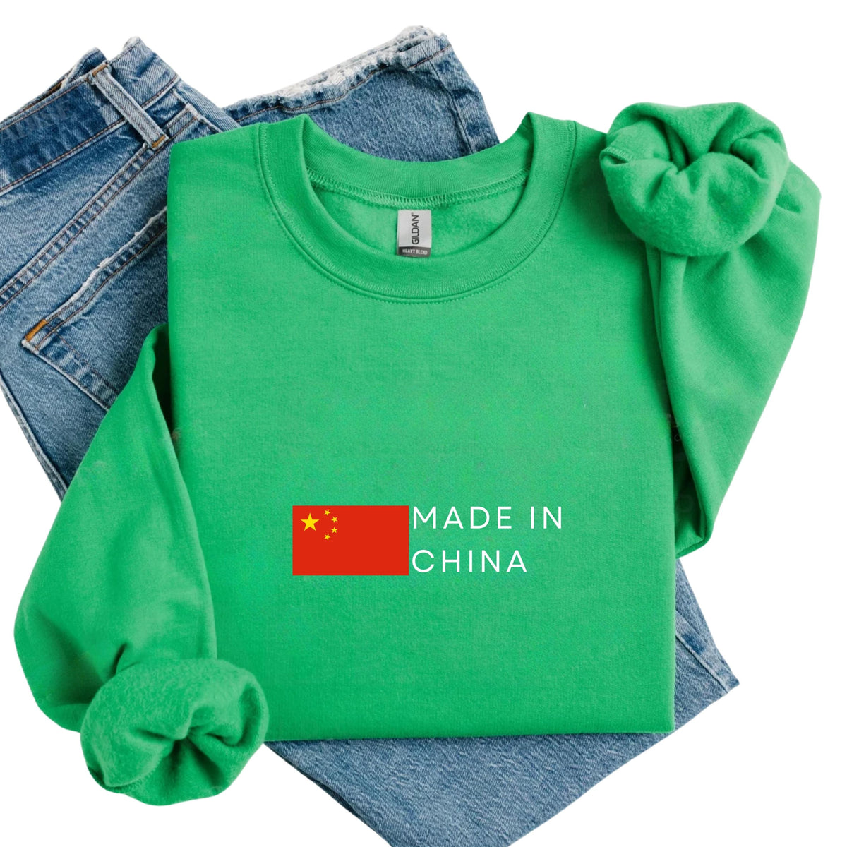 China Crewneck Sweatshirt