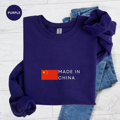 China Crewneck Sweatshirt