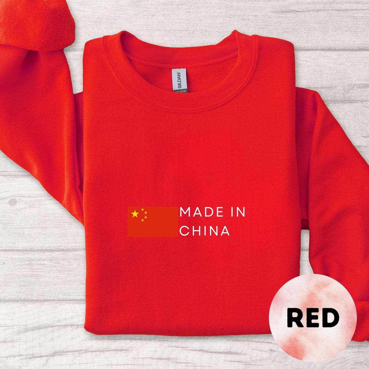China Crewneck Sweatshirt
