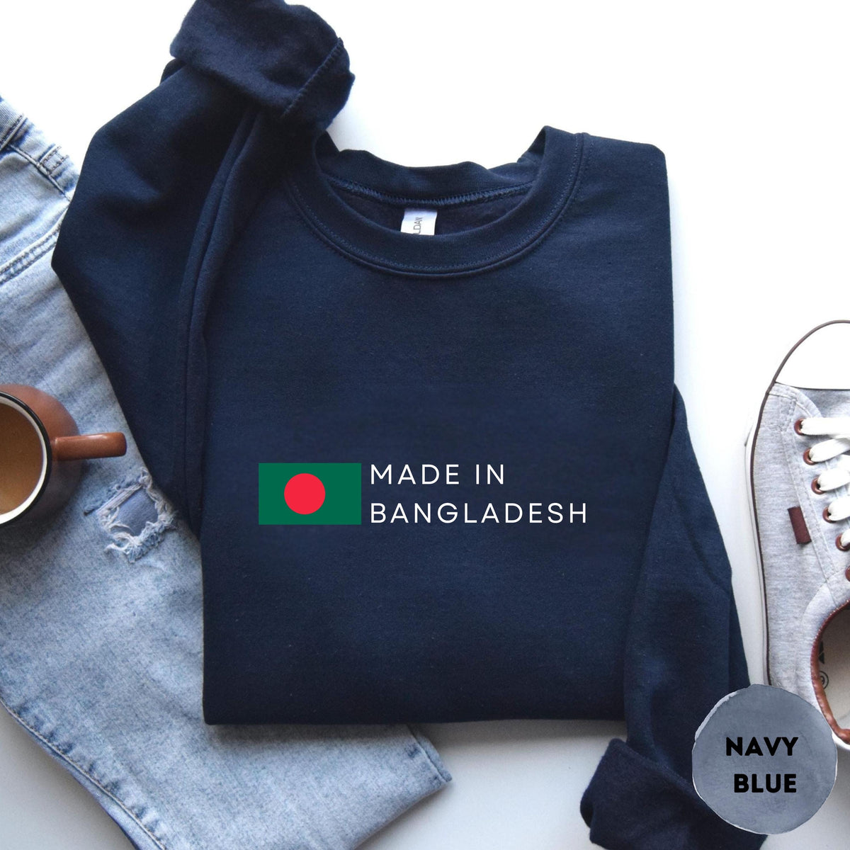 Bangladesh Crewneck Sweatshirt