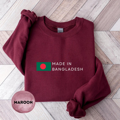 Bangladesh Crewneck Sweatshirt