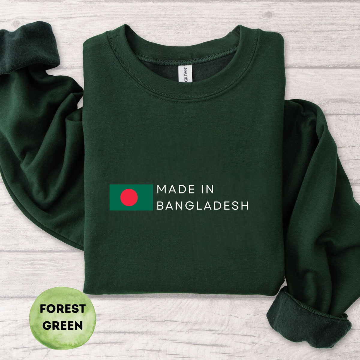 Bangladesh Crewneck Sweatshirt