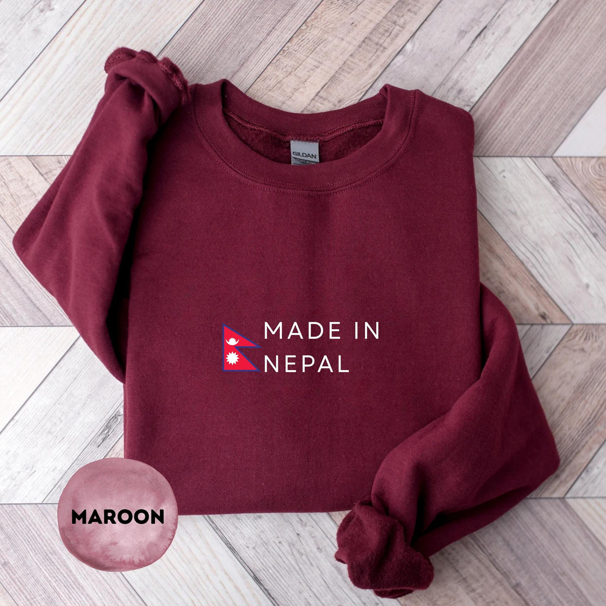 Nepal Crewneck Sweatshirt